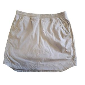 Alaskan Hardgear Duluth Trading Co. Gray skirt skort nylon blend size 14 women's